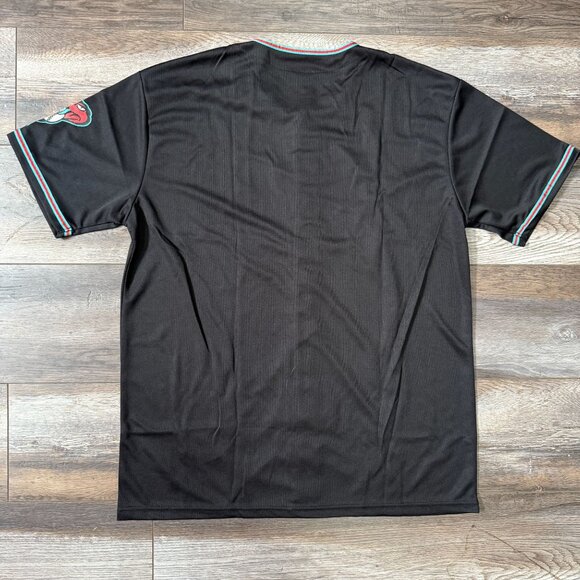 Gila River Arizona Diamondbacks Tribal Jersey Black Give Away Mens Size XL - Picture 12 of 14